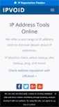 Mobile Screenshot of ipvoid.com